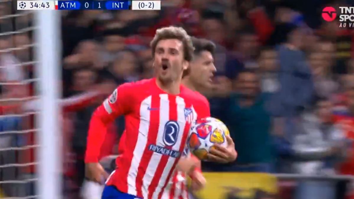 gol griezmann atletico inter