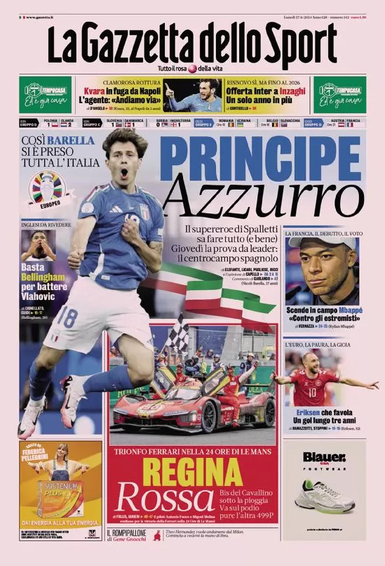 la gazzetta dello sport 005105010