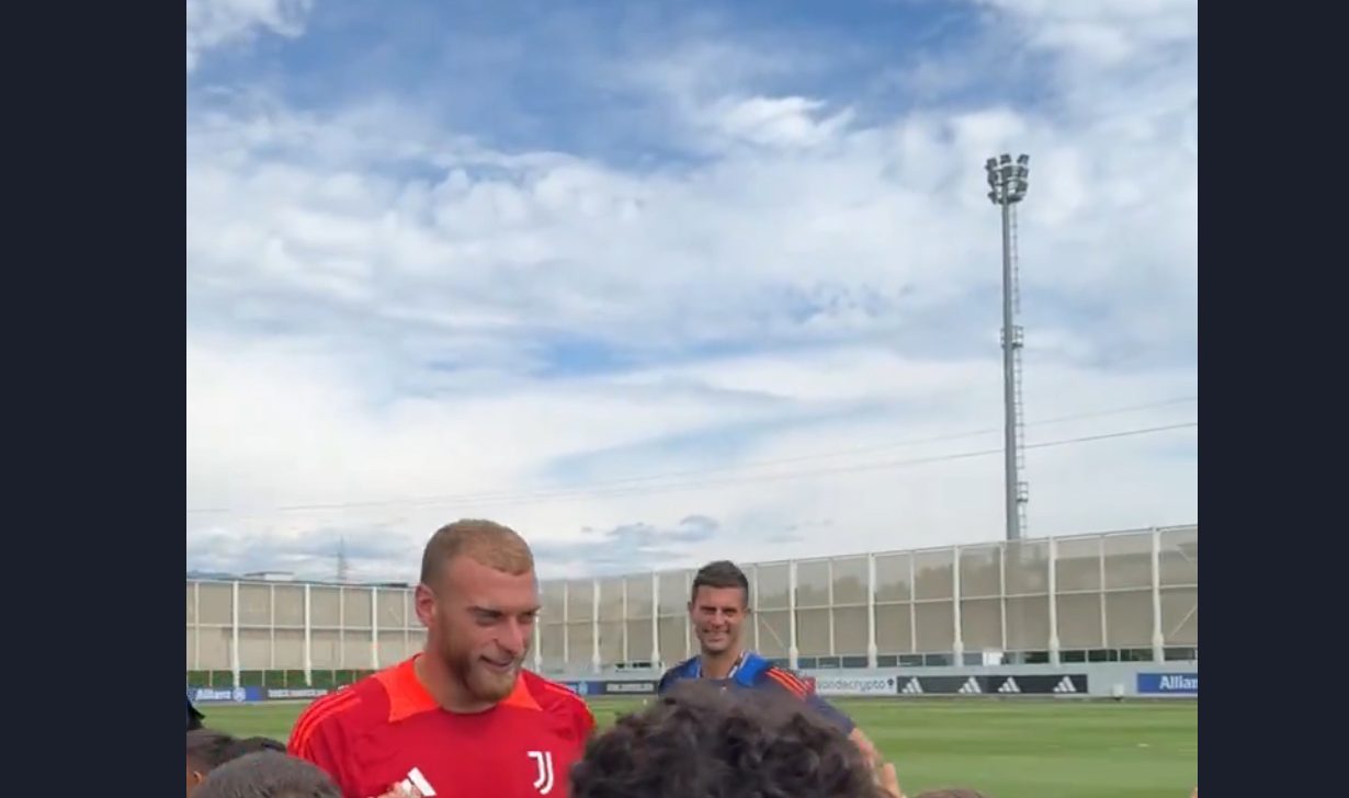 Thiago Motta di Gregorio allenamento