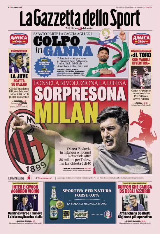 la gazzetta dello sport 005401608 1