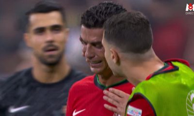 ronaldo lacrime portogallo slovenia