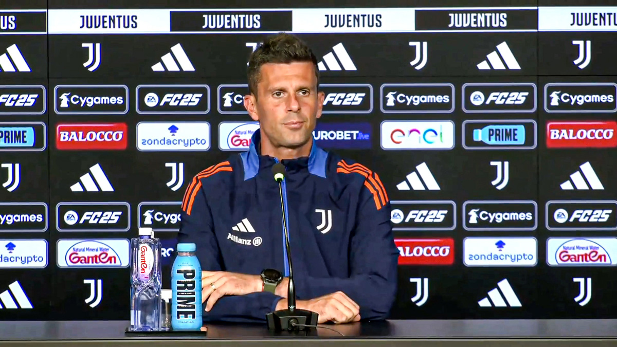 Conferenza stampa Thiago Motta pre Fiorentina Juve: le sue dichiarazioni