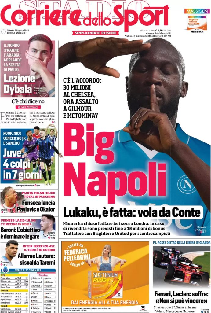 corriere dello sport 021216201