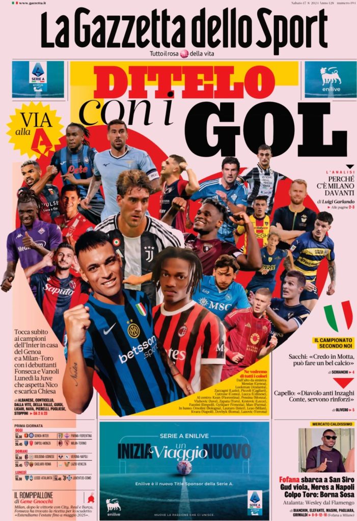 la gazzetta dello sport 050805603