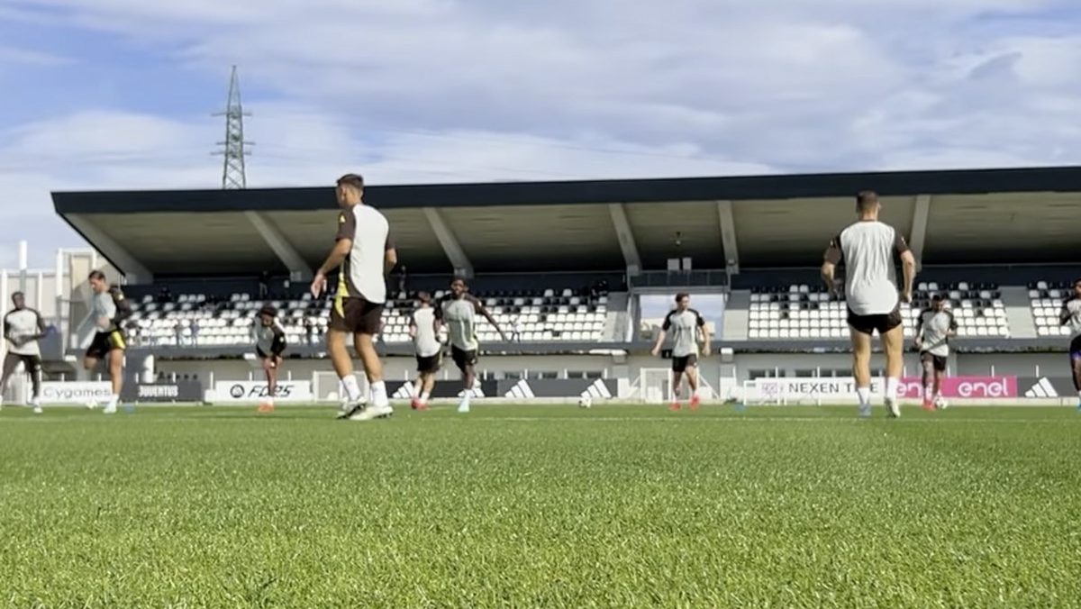 Allenamento Juve