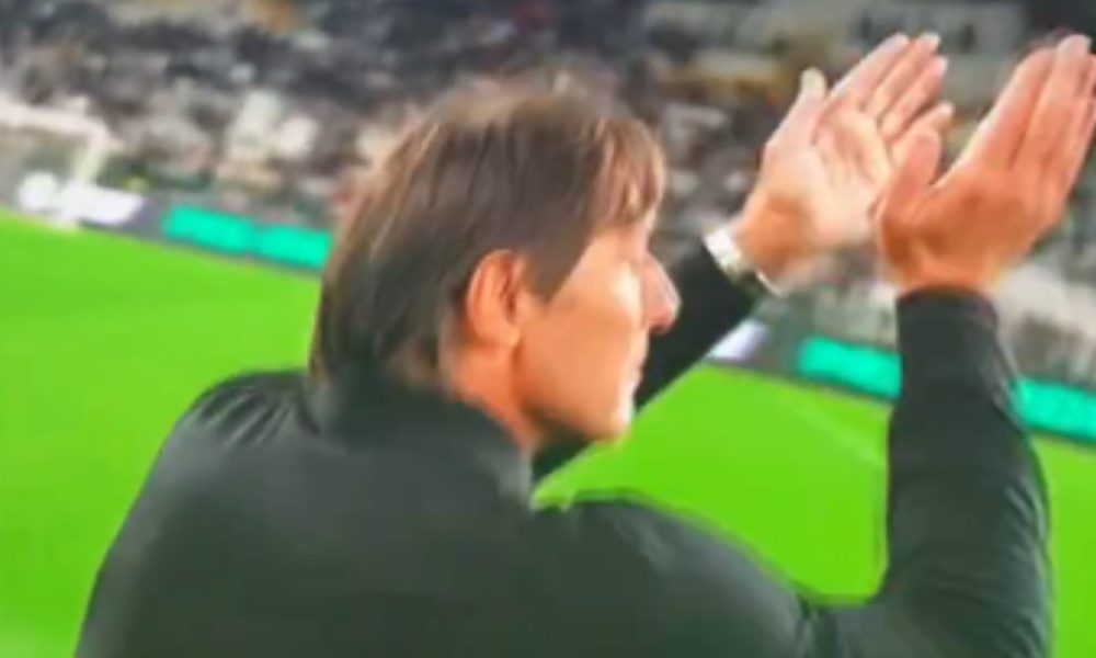 Conte Saluta Lo Stadium Il Gesto Dopo Juve Napoli