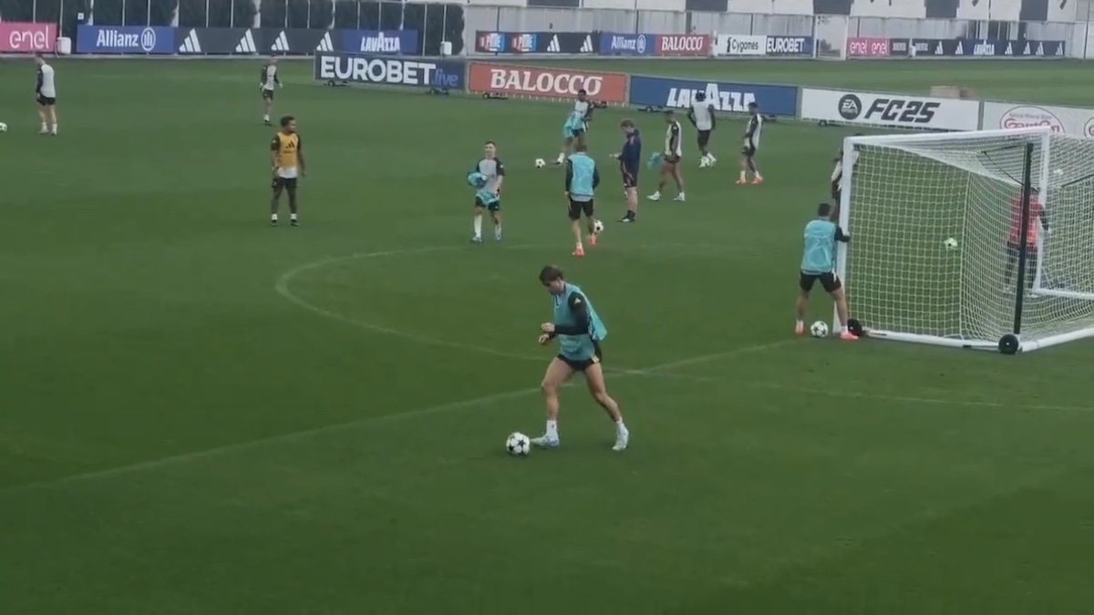 Allenamento Juve Continassa