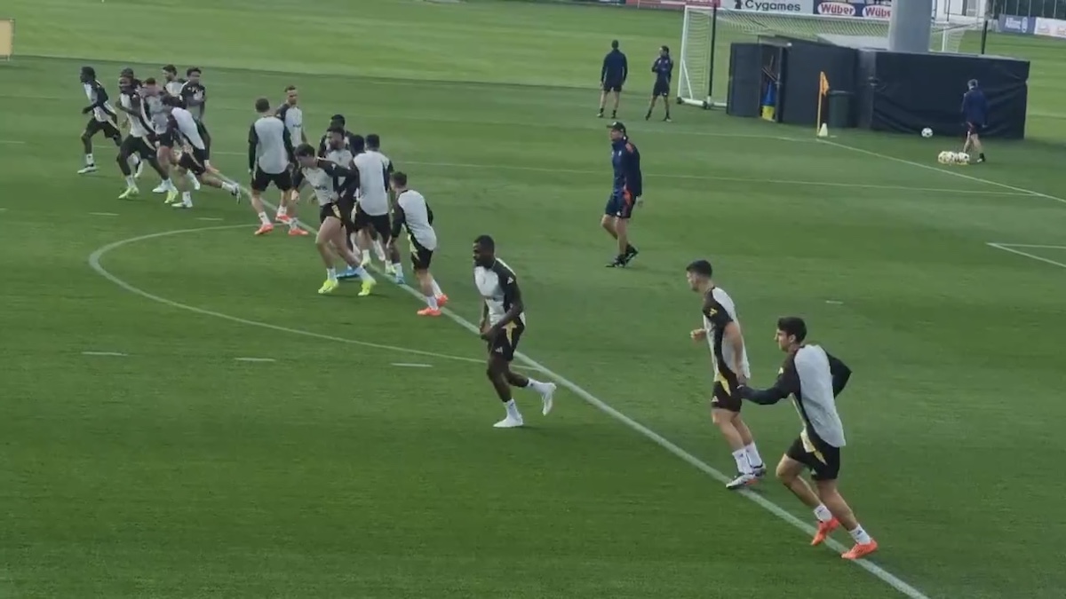 Allenamento Juve