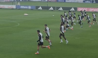 Allenamento Juve