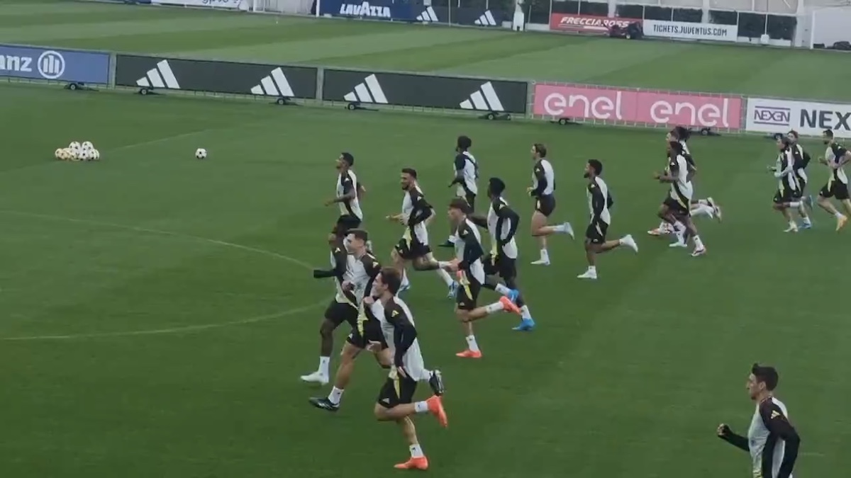 Allenamento Juve Continassa