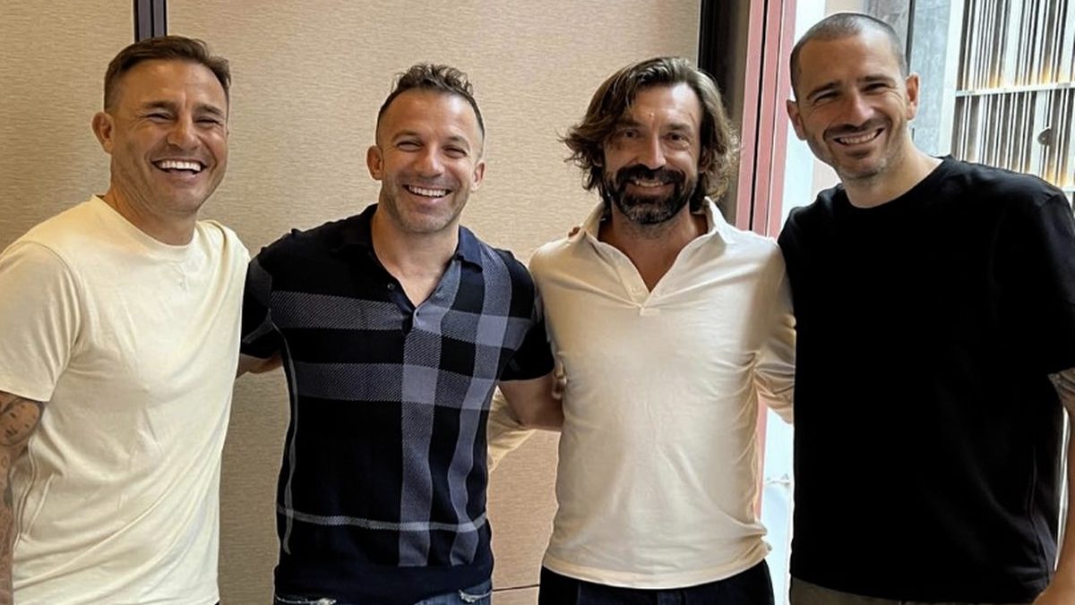 Cannavaro Del Piero Pirlo Bonucci