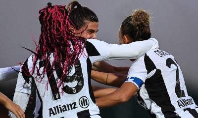 Esultanza Juventus Women