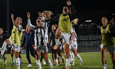 Esultanza Juventus Women