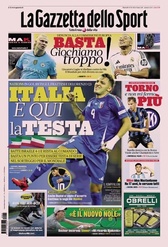 la gazzetta dello sport 010035379