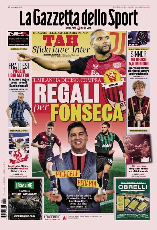 la gazzetta dello sport 010035478