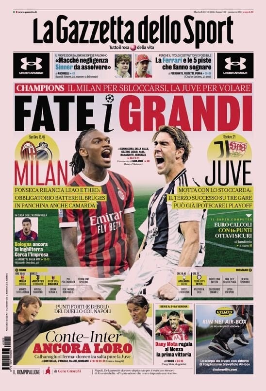 la gazzetta dello sport 01003809