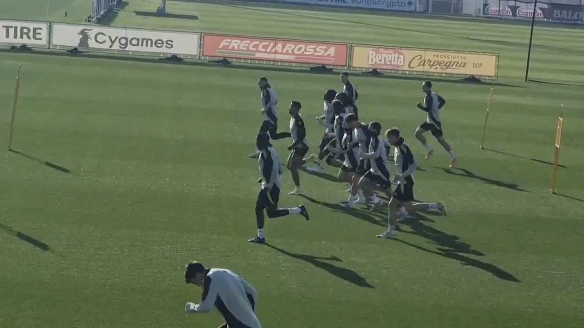 Allenamento Juve