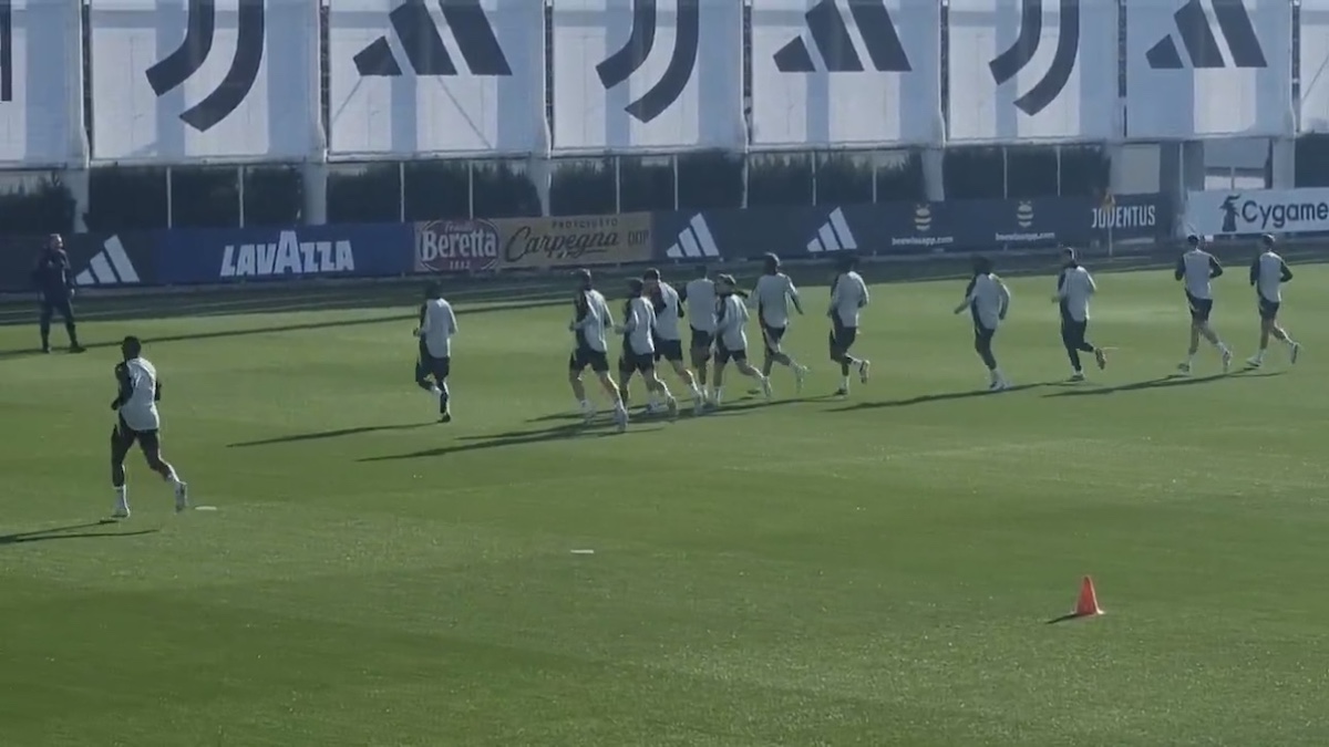 Allenamento Juve