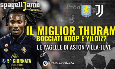 Pagelle Aston Villa Juve