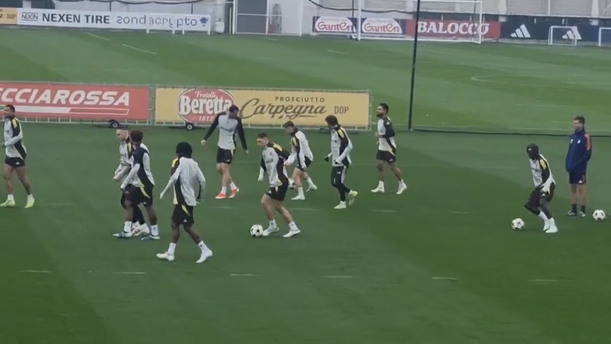 Allenamento Juve