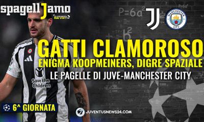 Pagelle Juve Manchester City