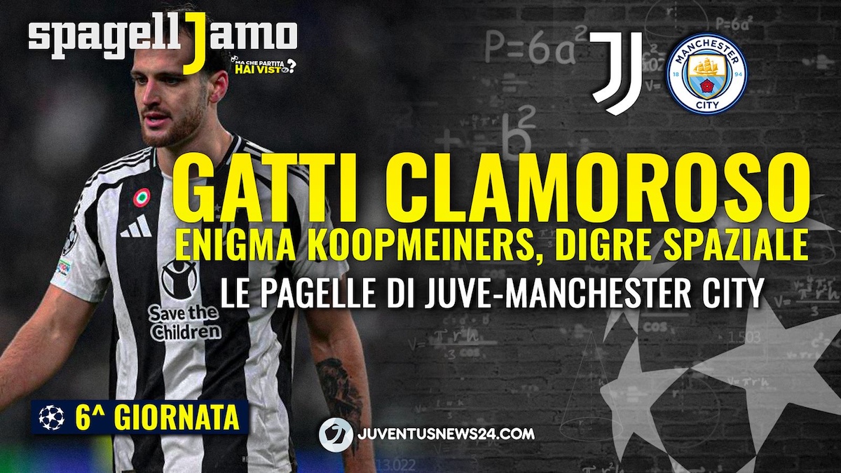 Pagelle Juve Manchester City