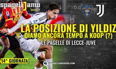 Pagelle Lecce Juve