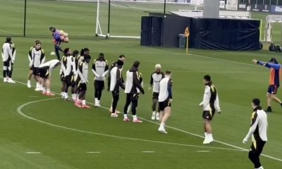 Allenamento Juve