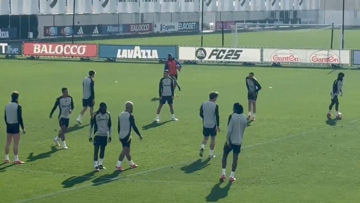 Allenamento Juve