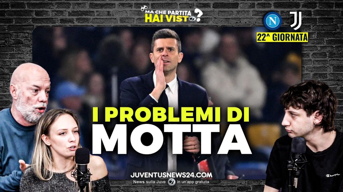 Juventus, tre problemi per la squadra di Thiago Motta: cosa ha evidenziato la sconfitta contro il Napoli – VIDEO