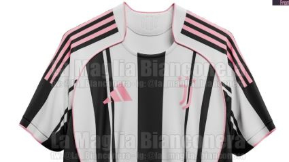 Prima maglia Juve 2025/26