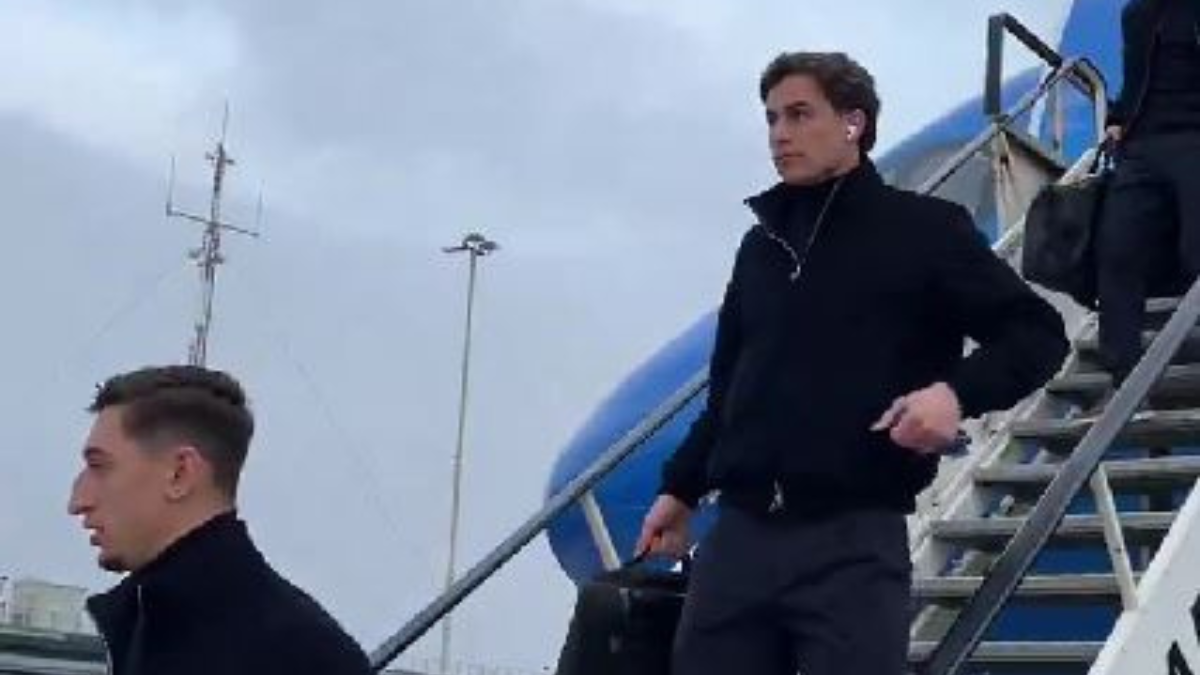 Juve arrivata a Bruges, i bianconeri sono atterrati in Belgio! Le immagini della vigilia di Champions – VIDEO