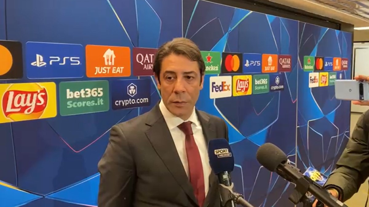 Rui Costa in zona mista: «Grande partita, è una vittoria molto importante. Juve in crisi? Rispondo così»