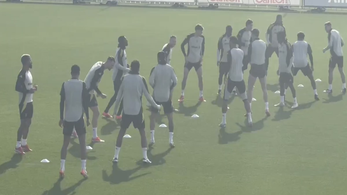 Allenamento Juve alla vigilia di Champions: anche Adzic assente alla rifinitura pre PSV. I dettagli – VIDEO