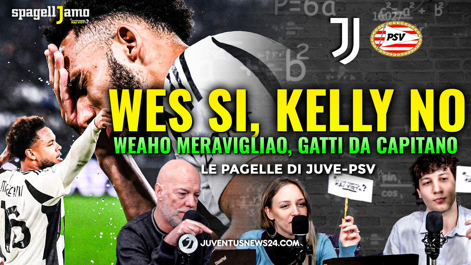 Juve PSV 2 1, le pagelle di Juventusnews24:  Weah imprendibile, muro Gatti. Il peggiore… | Spagelljamo – VIDEO