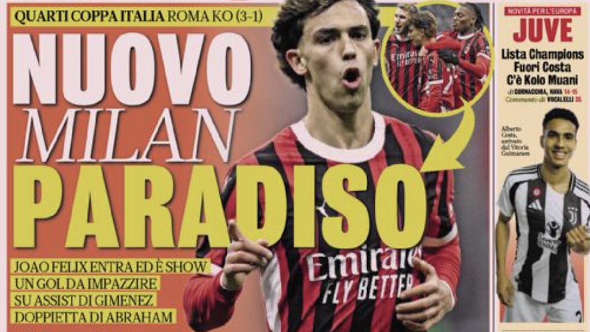 Rassegna stampa Juve: prime pagine quotidiani – 6 febbraio