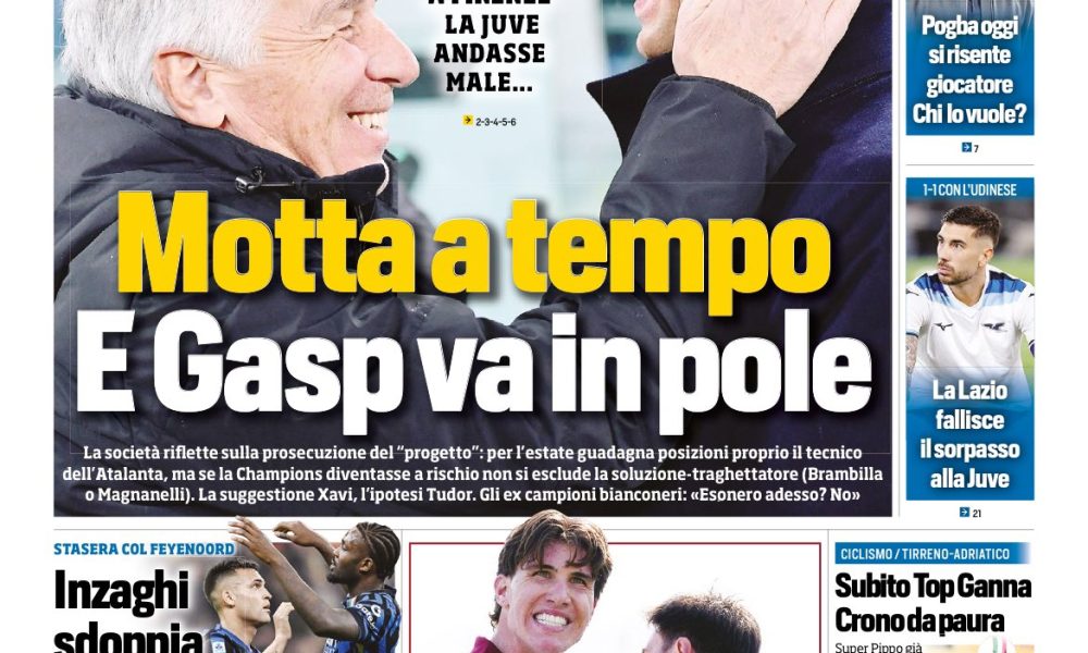 Juventus News – Rassegna stampa Juve: prime pagine sportive dell’11 marzo